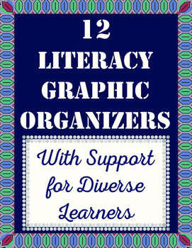 Preview of Literacy Graphic Organizers (Scaffolded)