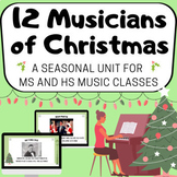 12 MUSICIANS OF CHRISTMAS a holiday lesson and project for