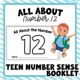 12 | Number Sense Booklet | Teen Numbers for PreK & Kinder