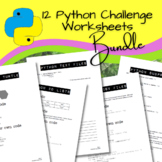 Python Programming Challenge Worksheets