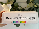 12 Resurrection Eggs - Easter, Christian Kids, Easter Jesu