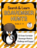 12 Search & Learn Scavenger Hunts for Grades 2-4