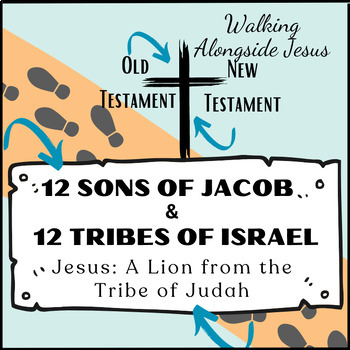 12 Sons of Jacob | 12 Tribes of Israel Bible Lesson Unit Foreshadowing ...