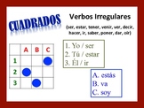 Spanish Irregular Verb Activities; Do Now, Fast Finisher, 