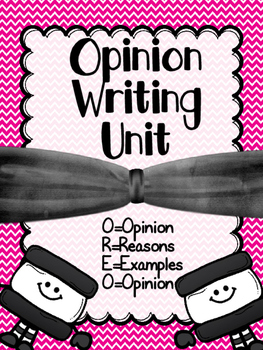 Preview of OPINION WRITING UNIT (+ more)