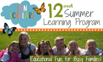 Preview of 12 Week Summer Home School Program