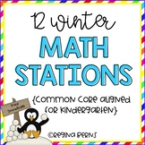 12 Winter Math Stations {Common Core Aligned!}