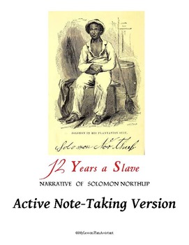 Preview of 12 Years a Slave w/ 2 Note-Taking Versions