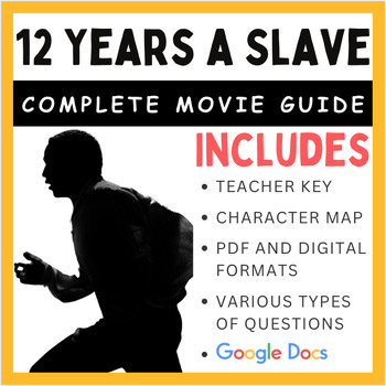 Preview of 12 Years a Slave (2013): Complete Movie Guide & Processing Activity
