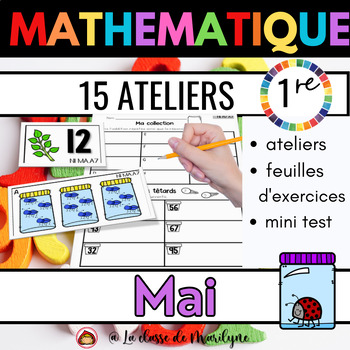 Preview of 15 ateliers math 1re Mai nbr 1 à 100