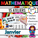 15 ateliers mathématiques 1re Janvier Nbr de 1 à 60