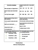 12 page reading boxes (part 2) ELA common core