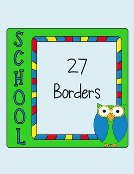 teacher borders clip art