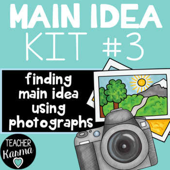 Preview of Main Idea Kit #3 - Picture It