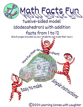 Preview of Math Facts Fun - 12-sided Addition Model