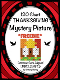 120 Chart Fall & Thanksgiving Mystery Picture Freebie