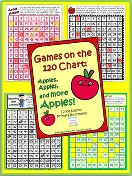 120 Chart Games Bundle by Primary Inspiration by Linda Nelson | TpT