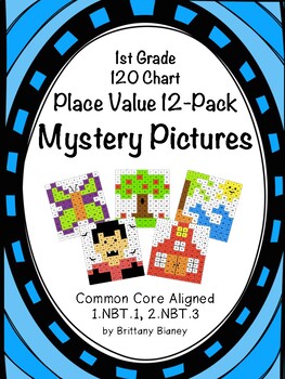 Preview of 1st Grade 120 Chart Mystery Picture 12-Pack FREEBIE