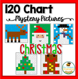 120 Chart Mystery Pictures - Christmas Math Pack
