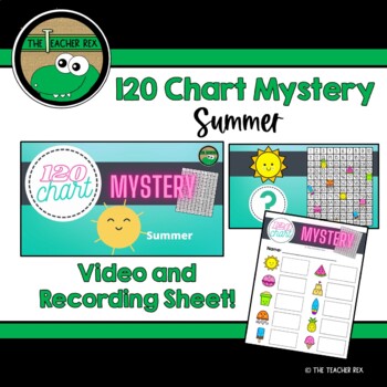 Preview of 120 Chart Mystery - Summer (video and recording sheet)