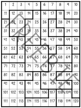 120 chart puzzle - Part.tscoreks.org