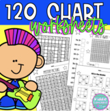 120 Chart Worksheets - Kindergarten, First, or Second grade