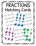 120 Fractions Matching Cards