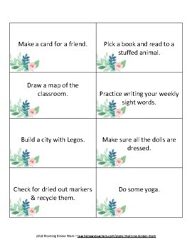 Boredom Busting Task Cards - MEGA Starter Pack by Morning Binder Mom