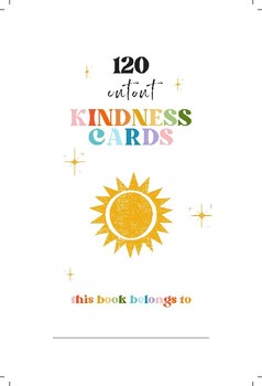 Preview of 120 Kindness Cards