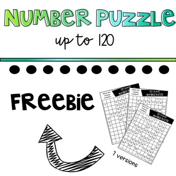 120 Chart Puzzle Worksheets Teaching Resources Tpt