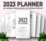 120 Pages 2023 Planner KDP Interior for students and teachers