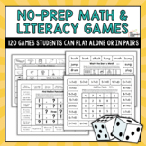120 Print & Play Math and Literacy Games for K-2
