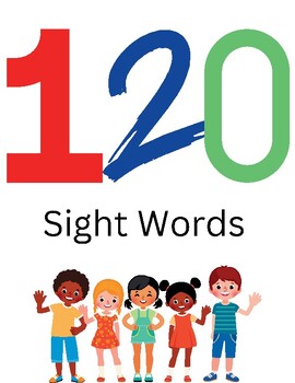 Preview of 120 Sight Words