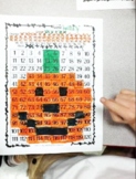 120 chart hidden picture - pumpkin