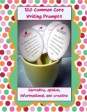 120 common core writing prompts (bundled set)! information
