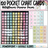 120s Hundreds Chart Cards | Pocket Chart | Wildflower Drea
