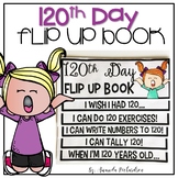 120th Day of School Activities Flip Up Book