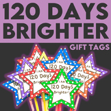 120th Day of School Gift Tags/Glow Wands