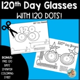 120th Day of School Glasses Craft for First Grade