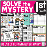 120th Day of School Solve the Mystery Math & ELA Task Card