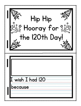 Preview of 120th day mini activity book