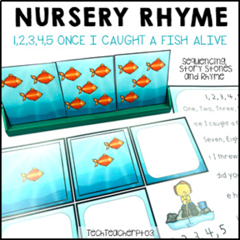 1, 2, 3, 4, 5, Once I Caught a Fish Alive song sheet (SB10735) - SparkleBox