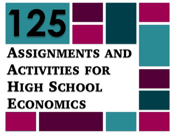 Preview of 125 Activities and Assignments for High School Economics