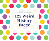 125 Weird History Facts!