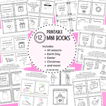 Preview of 12x Mini Books Bundle