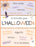 13 Activités pour l'Halloween! - Français / French