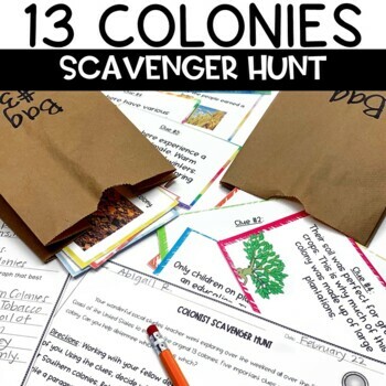 Preview of 13 Colonies Activity