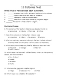 13 Colonies Assessment