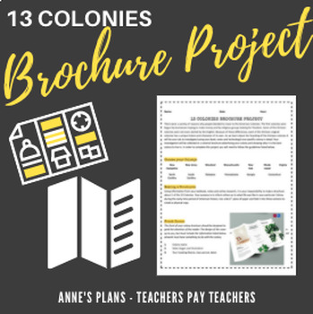 Preview of 13 Colonies Brochure Project