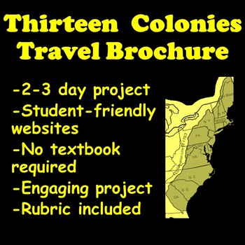 Preview of Thirteen Colonies Travel Brochure